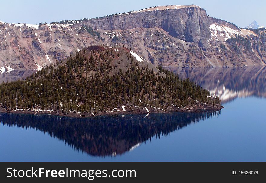 Crater Lake National Park in Oregon. Crater Lake National Park in Oregon