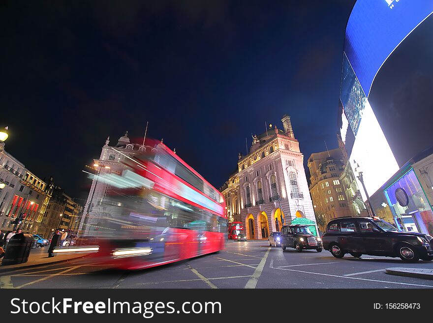 Piccadilly Circus London Downtown Cityscape UK