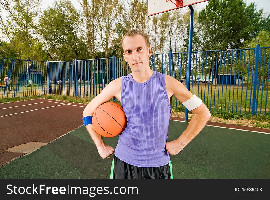 Street Basketball Player