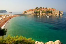 Sveti Stefan, Montenegro Stock Photos Sveti Stefan, Montenegro Stock Photos