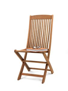 Deck Chair Royalty Free Stock Photography Deck Chair Royalty Free Stock Photography