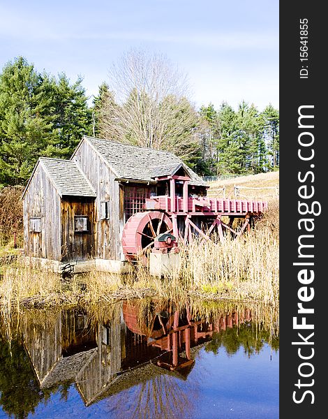 Grist mill near Guilhall, Vermont, USA