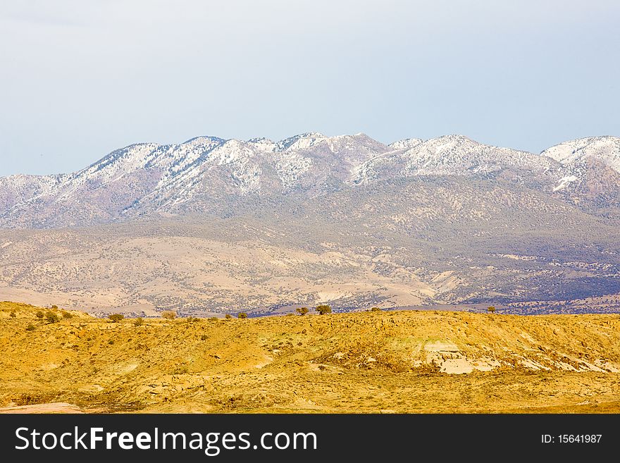 Landscape of Colorado in USA