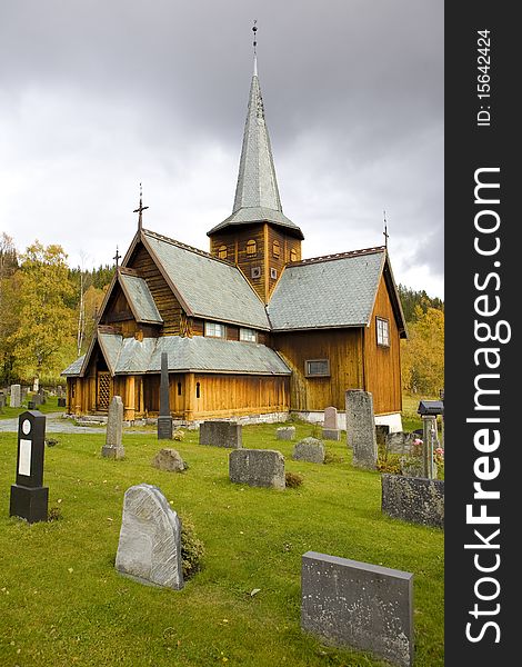 Church of Hedal Stavkirke, Norway. Church of Hedal Stavkirke, Norway
