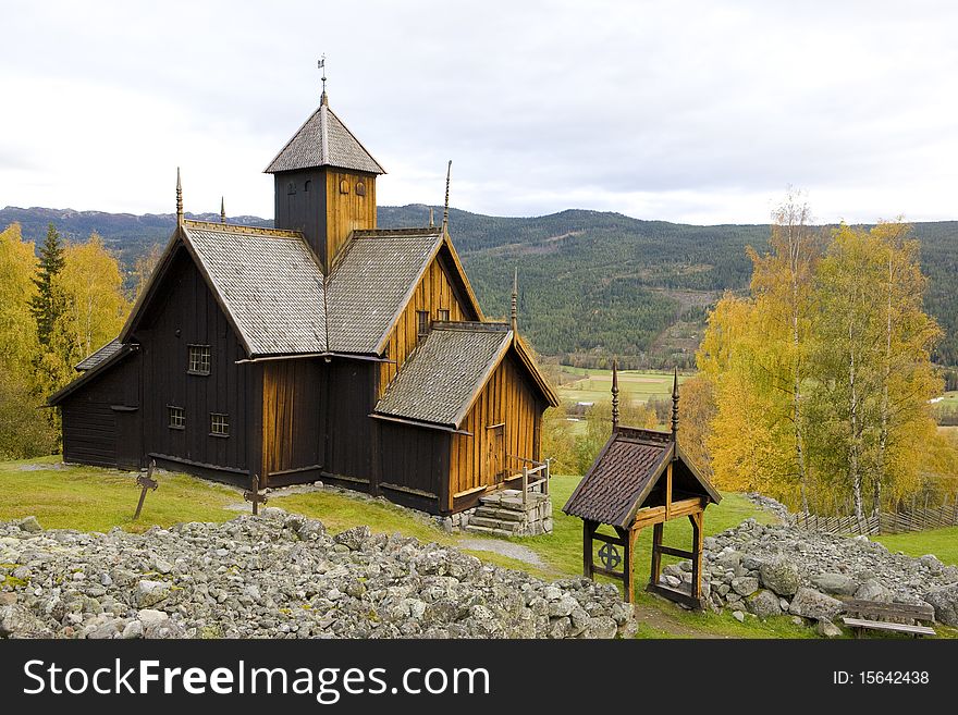 Church of Uvdal Stavkirke, Norway