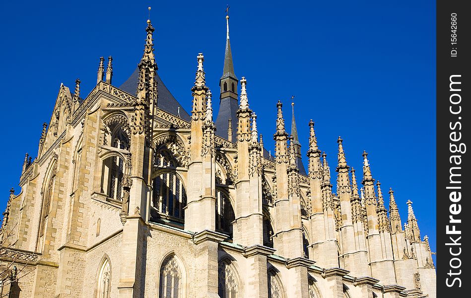 Cathedral of St. Barbara, Kutna Hora, Czech Republic