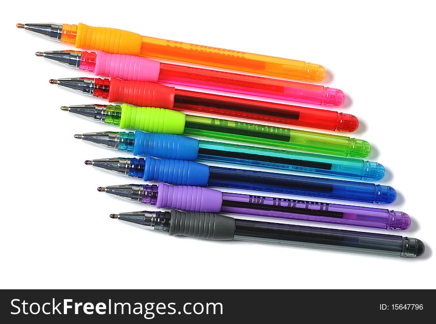 Assortment Of Colored Ball-pen