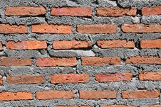 Red Brick Wall Stock Image