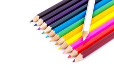 Colorful Pencils Royalty Free Stock Photo Colorful Pencils Royalty Free Stock Photo