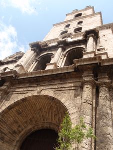 Egyption Style Architechture, Cuba Royalty Free Stock Image Egyption Style Architechture, Cuba Royalty Free Stock Image