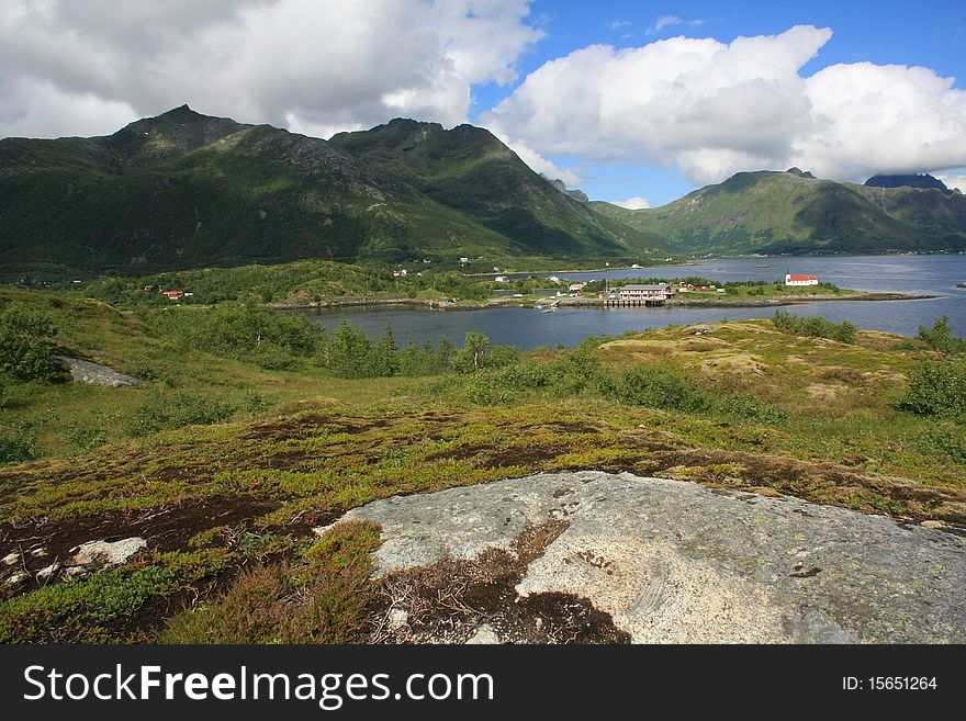 Landscape of beuty Lofoten islands, Norway. Landscape of beuty Lofoten islands, Norway