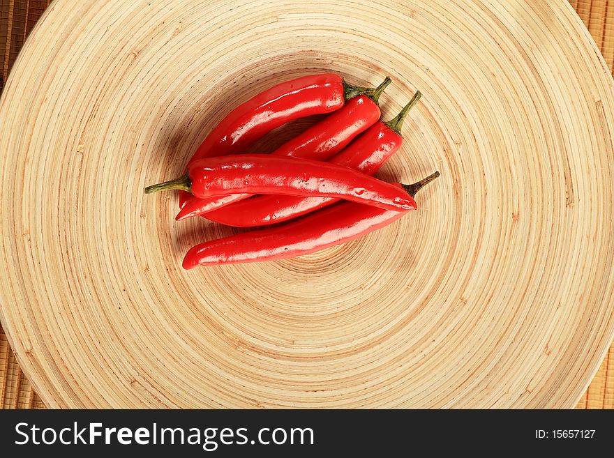 Red peppers