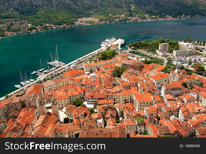 The Old Town Of Kotor, Montenegro