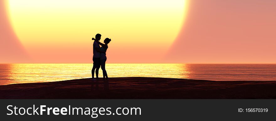 3d illustration man and woman in love and sunset, sweet, friendship, relationships, passion, excitement, affectionate, joy, portrait, marriage, standing, travel, married, joyful, girlfriend, boyfriend, pair, dress, charming, family, wedding, groom, valentine, feeling, outdoors, togetherness, holding, professional, art, digital, human, lens, hobby, influencer, traveller, take, photo, destination, boat, caucasian, picture, person, mountain, wild, animal, water, nature, wildlife, bird, duck, mallard, male, background, green, white, beautiful, cute, color, wing, fowl, foot, path, leg, isolated, beauty, clipping, swim, ducks, colorful, lake, brown, pet, duckling