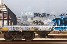 Graffiti On Side Of Railroad Car Stock Images Graffiti On Side Of Railroad Car Stock Images
