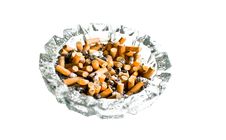 Cigarette Butts Stock Photography