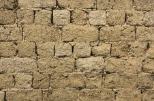 Texture Of A Brick Wall Construction Royalty Free Stock Photography