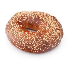 Freshly Baked Bagel Royalty Free Stock Photography Freshly Baked Bagel Royalty Free Stock Photography