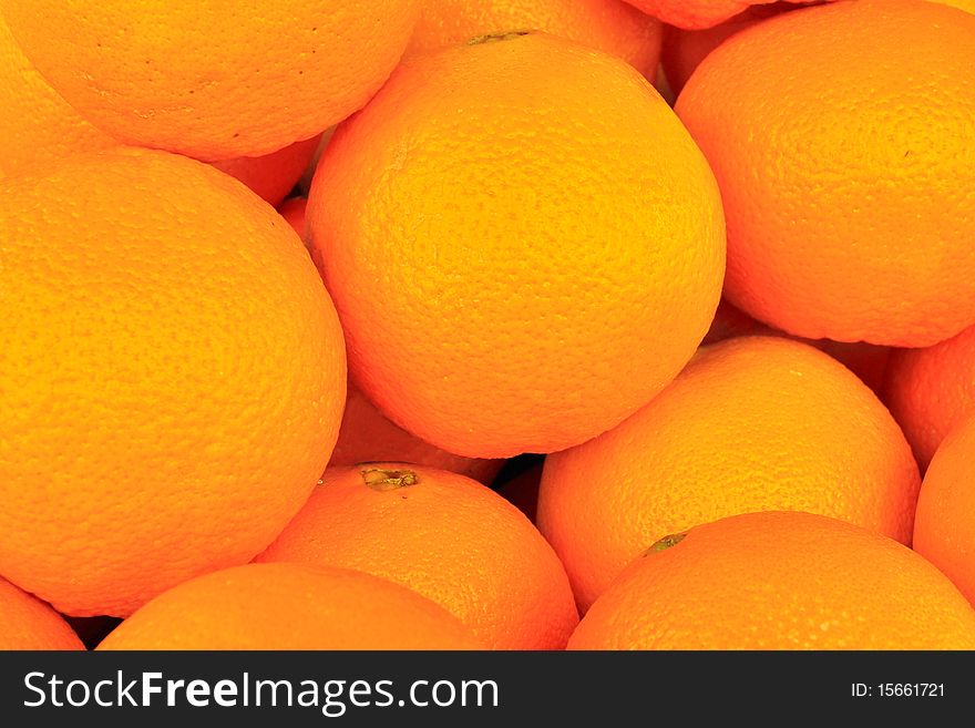 Close up orange texture pattern