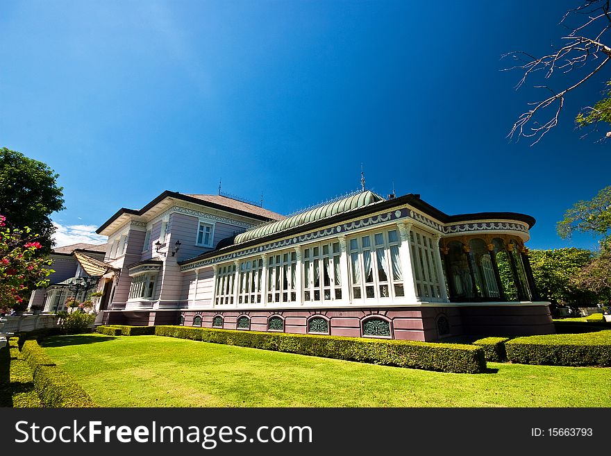 Bang PA-IN royal palace in thailand