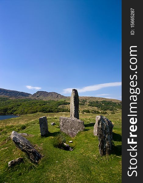 Uragh Stone Circle on Beara, Ireland