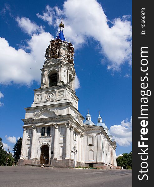 Voskresensky cathedral in Kashin, Russia.