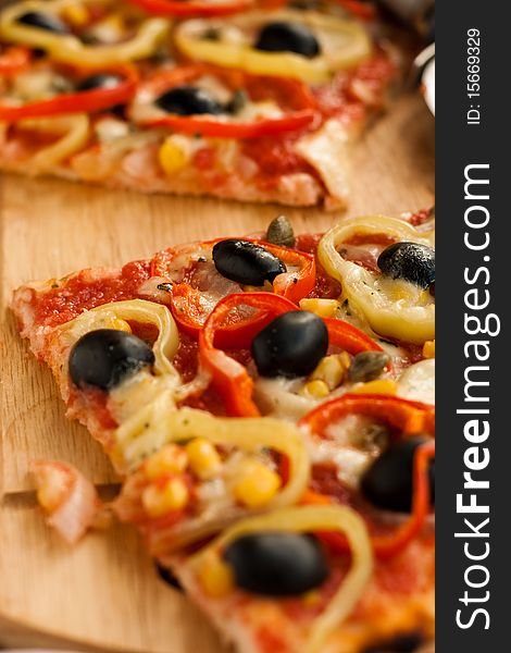 Vegetarian pizza