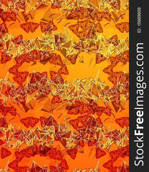 Abstract colored background with floral pattern. Abstract colored background with floral pattern