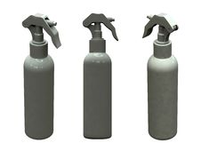 3d Render Spray Bottle Isolated Stock Image