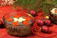 Christmas Dessert Royalty Free Stock Photos Christmas Dessert Royalty Free Stock Photos