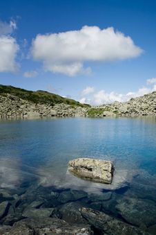 Blue Lake Royalty Free Stock Photos Blue Lake Royalty Free Stock Photos