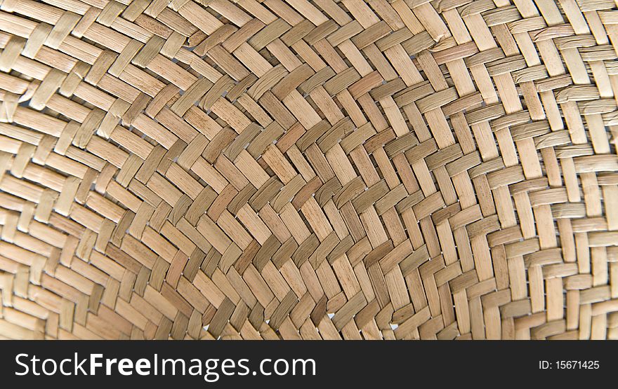 Seamless rattan weave background macro image