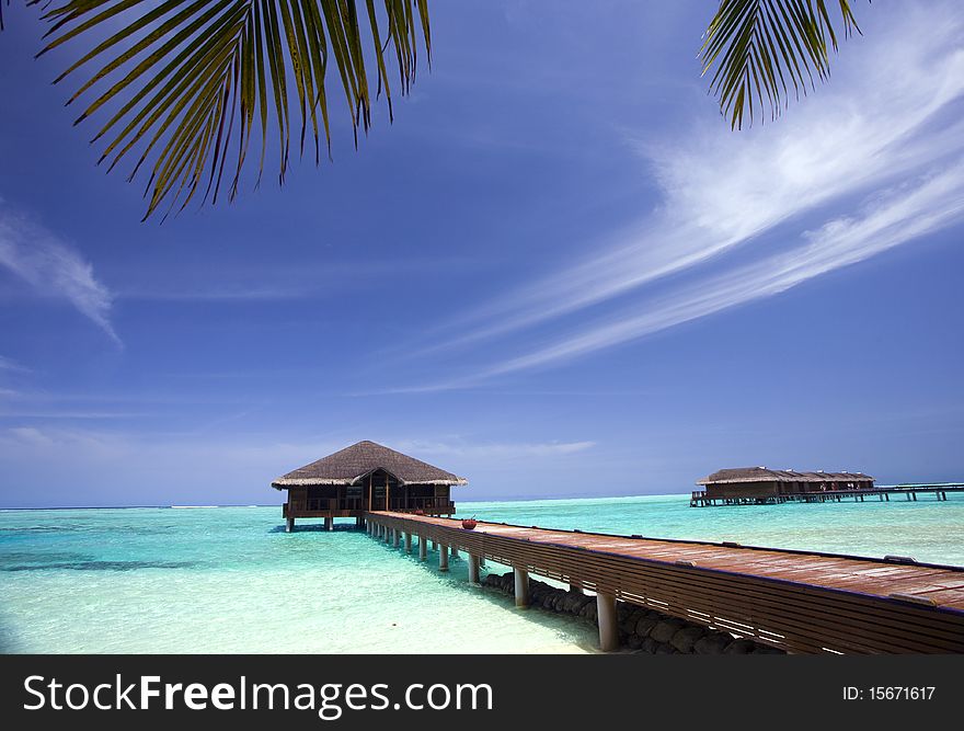 Spa salon in Maldives