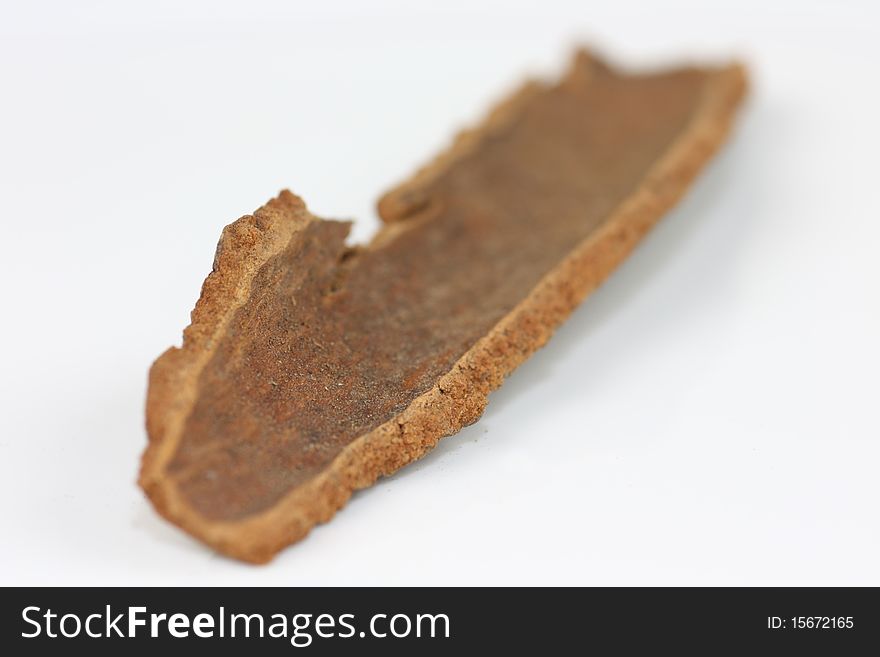 Cinnamon isolated on a white background