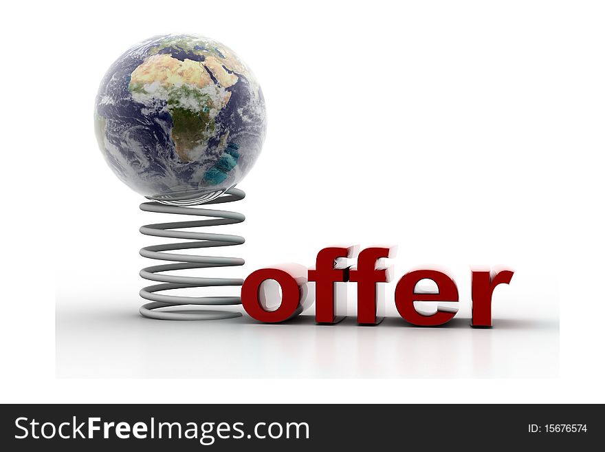 Globe and offer