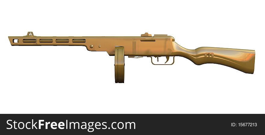 PPSh-41 submachine gun