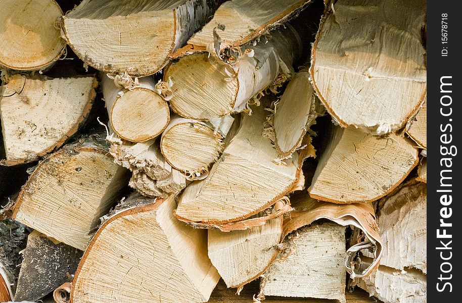 Birch firewood