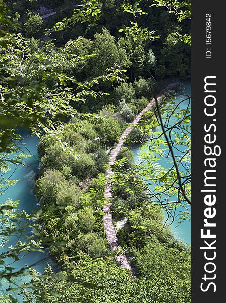 Lake  In Plitvice