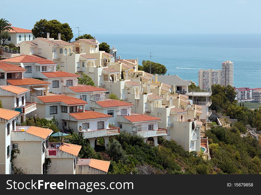 Apartments and sea in PeÃ±iscola, Castellon,Spain. Apartments and sea in PeÃ±iscola, Castellon,Spain