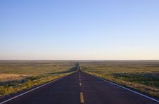 Road In Dusk Stock Images Road In Dusk Stock Images