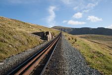 Mountain Railway. Royalty Free Stock Images Mountain Railway. Royalty Free Stock Images