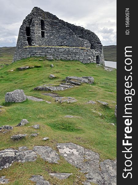 An old Broch house on the isle of lewis, Scotland. An old Broch house on the isle of lewis, Scotland