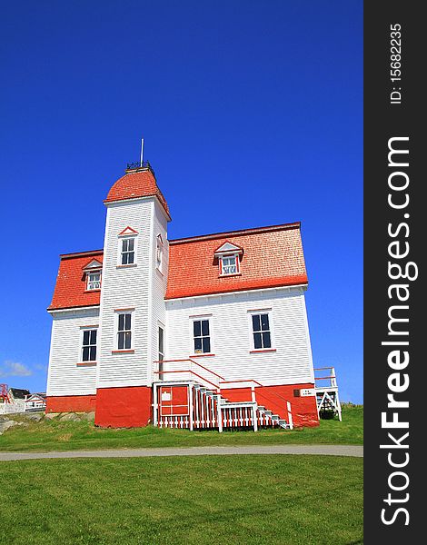 Court house in the town of Greenspond. Court house in the town of Greenspond