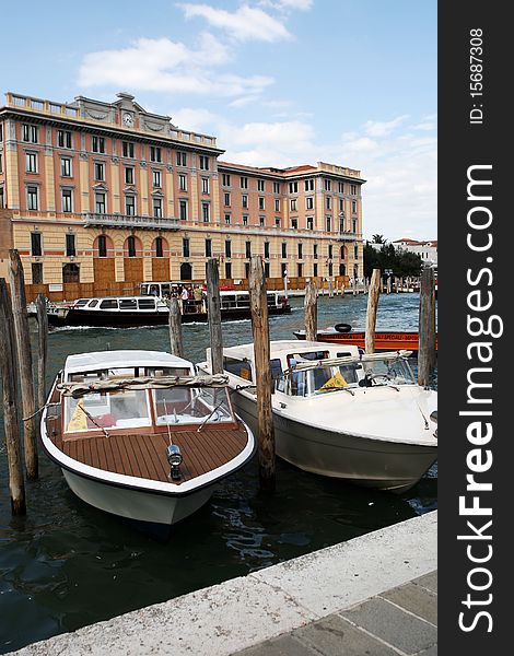 Boats In Venice