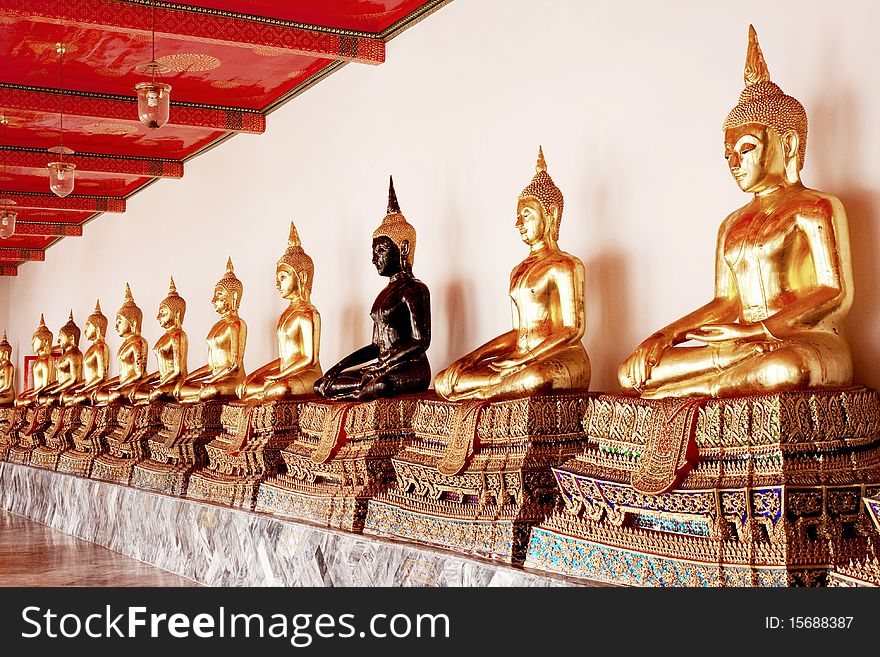 Golden Buddha, Wat Pho, Thailand