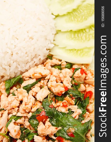 Thai Style Spicy Food
