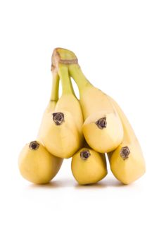 A Bunch Of Five Bananas Royalty Free Stock Image