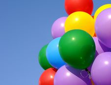 Multicolored Balloons Stock Images Multicolored Balloons Stock Images