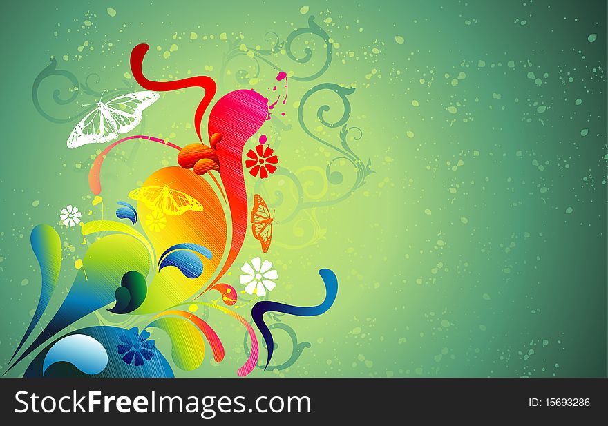 Background abstract and colors illustration. Background abstract and colors illustration