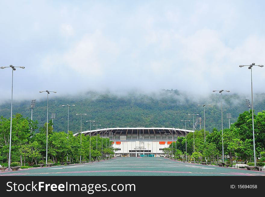 700 YEARS Sport stadium in  Chiang Mai , Thailand